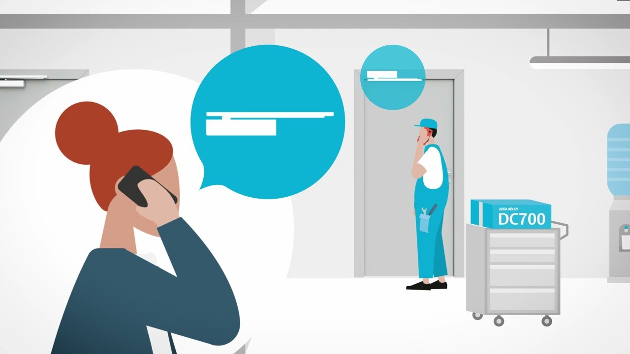 ASSA ABLOY Türschliesser mit Cam-Motion Technologie - Installation