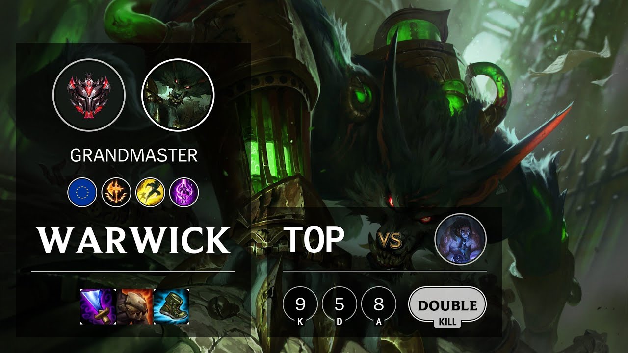 Warwick Top vs Sylas - EUNE Grandmaster Patch 10.13