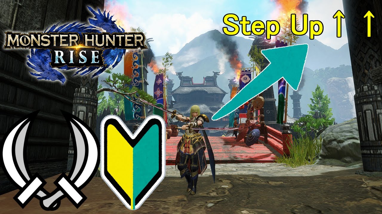 【MHRise】双剣初心者、中級者に贈る戦術指南+実践練習法【ゆっくり解説】