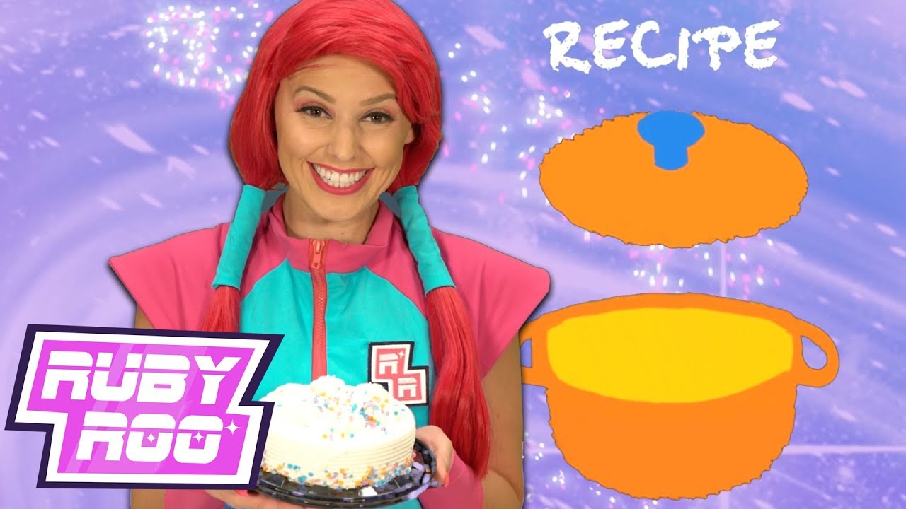 Cooking For Kids! Baking And Counting! Ruby Roo's Magic Wheel | Kids Videos! Counting! Sandaroo