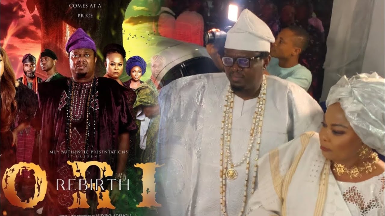 FULL VIDEO OF ORI REBIRTH MOVIE PREMIERE BY MUYIWA ADEMOLA