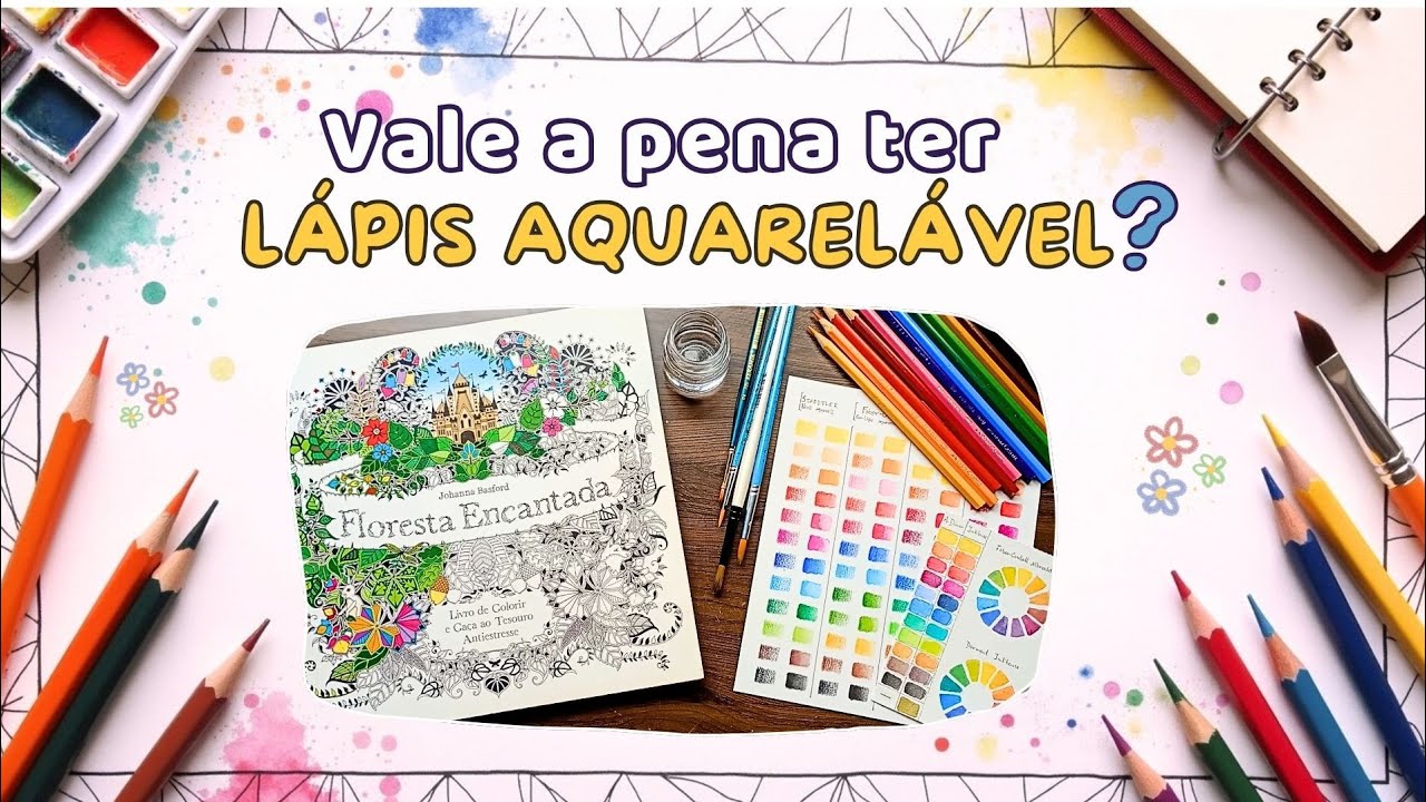 Lápis aquarelável: O que é e como funciona?