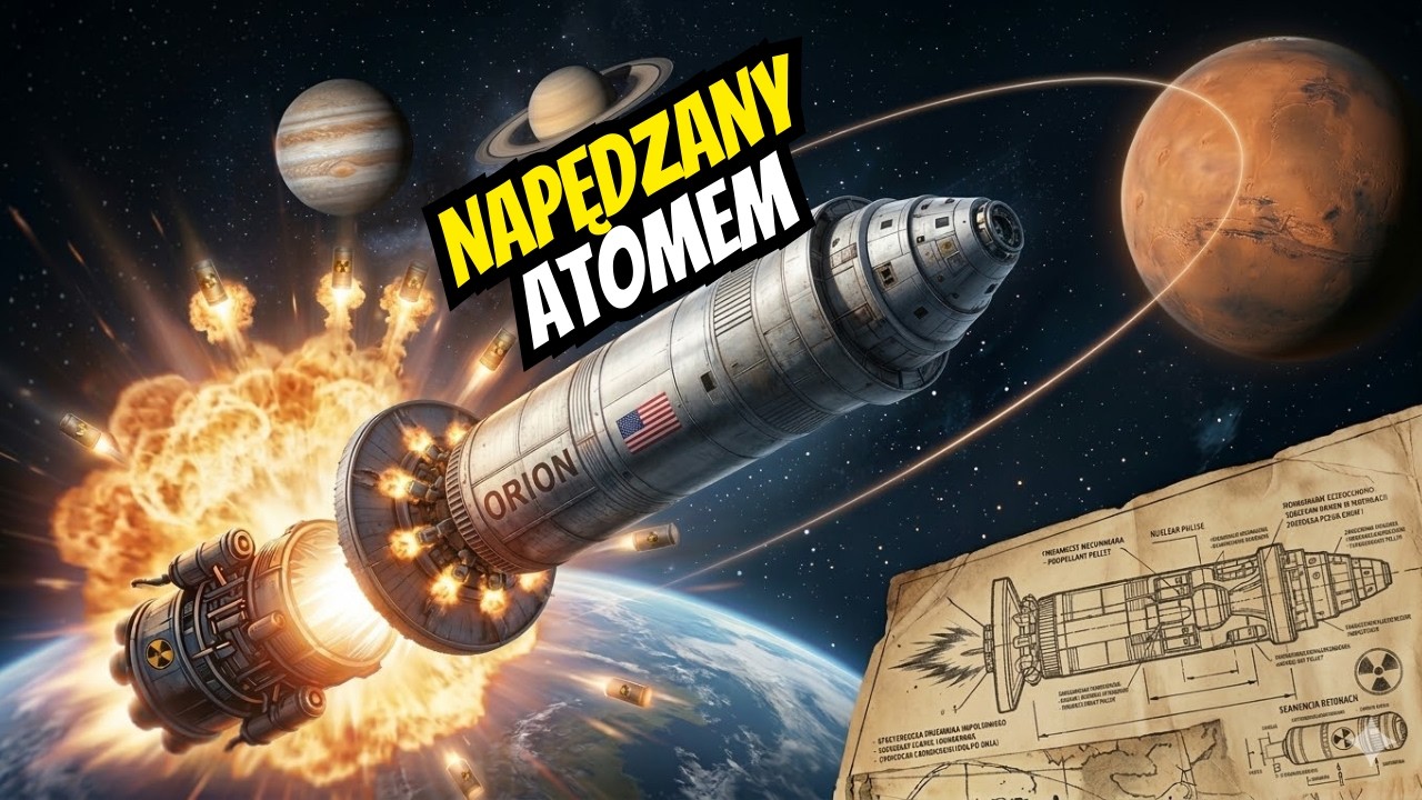 Chcieli lecieć na Marsa na BOMBACH ATOMOWYCH. Tajny Projekt Orion