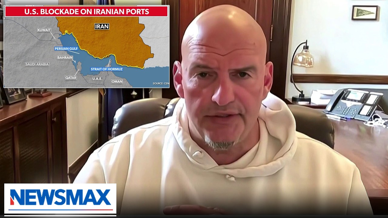 Fetterman: We are showing Iran we can hold Strait of Hormuz | The Record with Greta Van Susteren