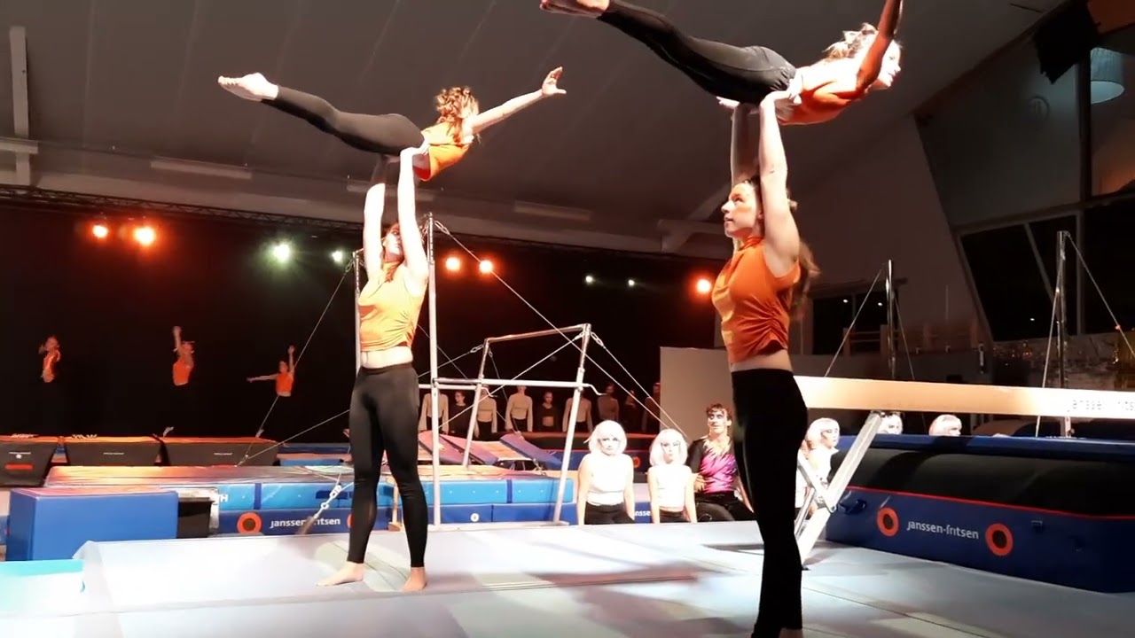 Gymclub Tienen: acro nummer gymshow 2025