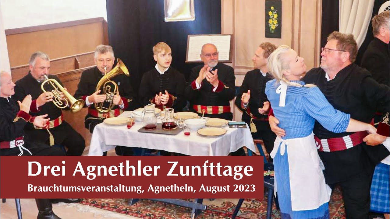 DREI AGNETHLER ZUNFTTAGE - Brauchtumsveranstaltung - Agnetheln - August 2023