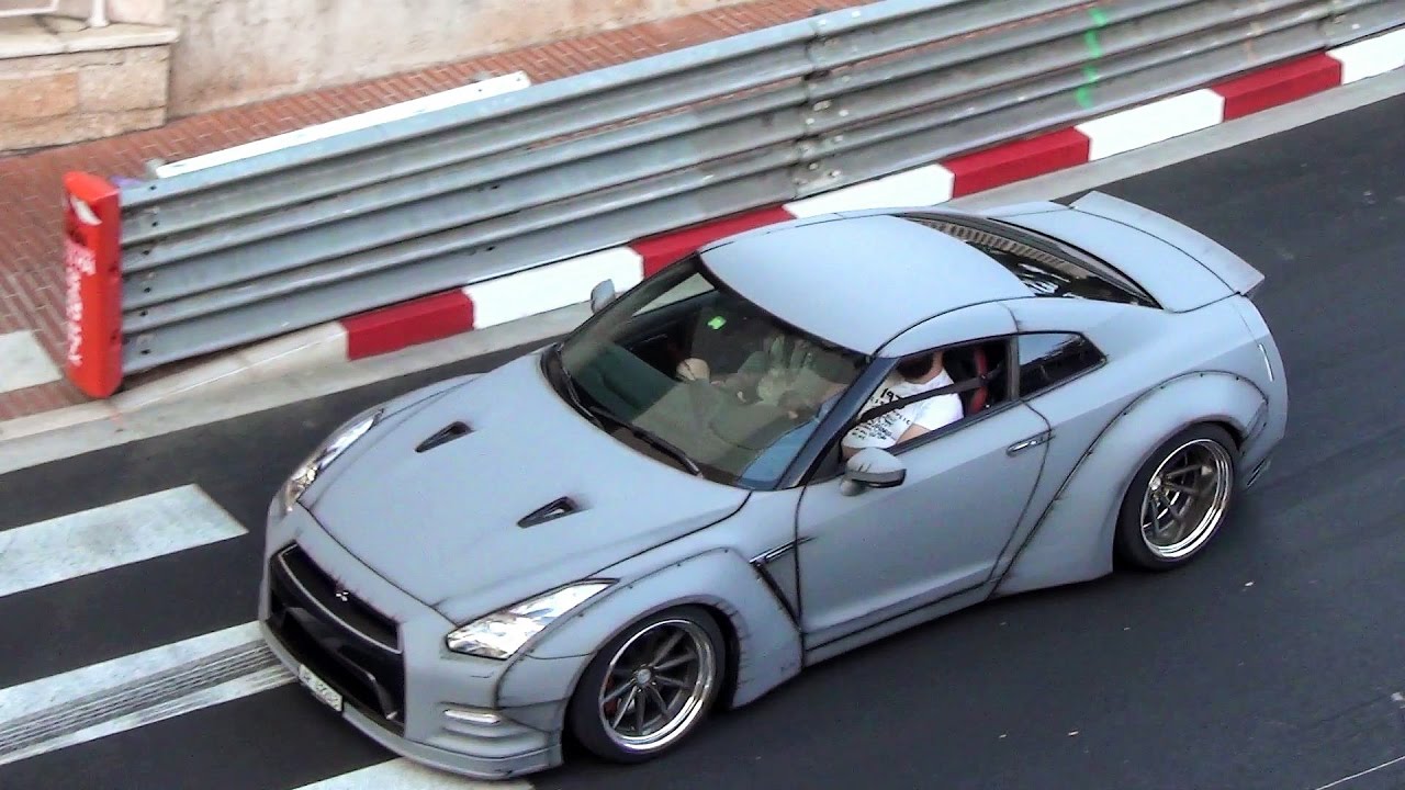 Nissan GTR NISMO and Many GTR. Crazy Revving and Accelerating at Top Marques Monaco 2017