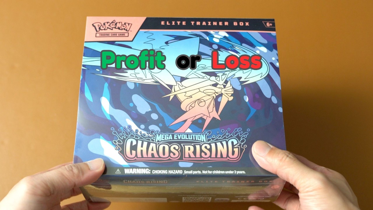 ETB Pok&eacute;mon Mega Evolution Chaos Rising ME04 &mdash; прибыль или убыток?