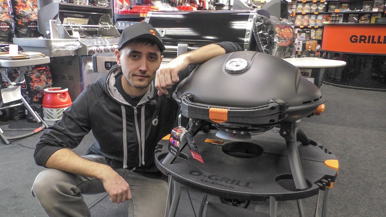 Портативный газовый гриль O-GRILL 800T.