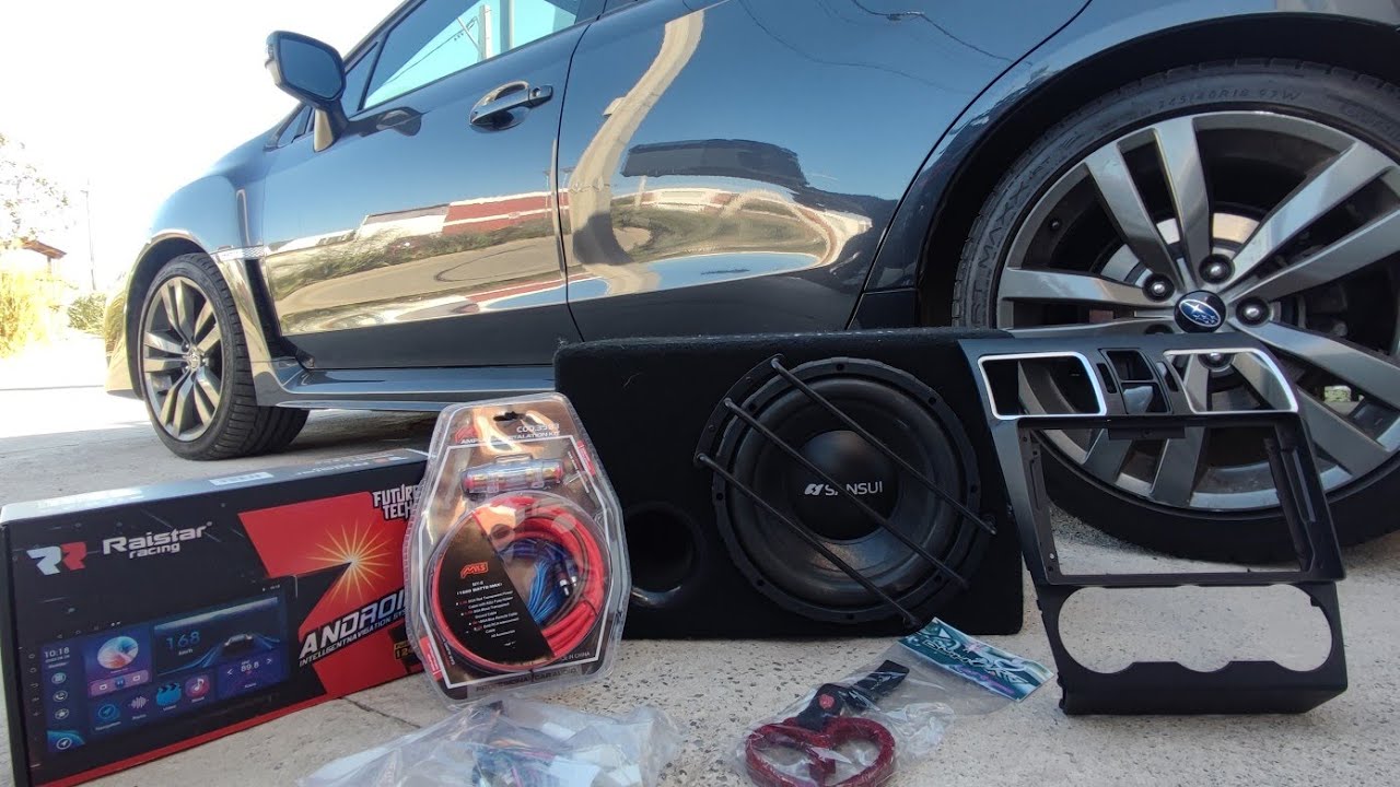 RADIO ANDROID + AMPLIFICADOR AL SUBARU WRX!