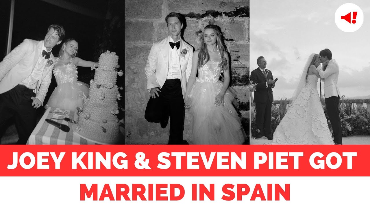 Actress Joey King and director Steven Piet Got Married In Spain After 4 Years Of Dating #joeyking