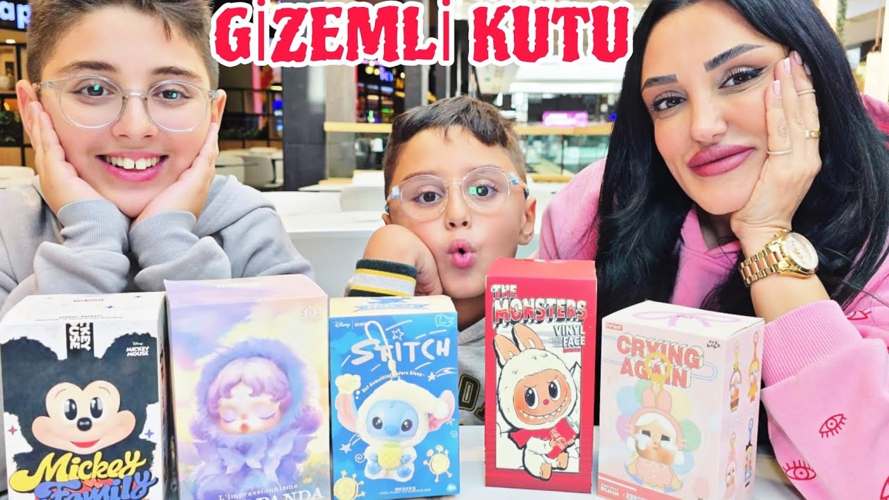 EFE VE EMİR İLE AVM' DE GİZEMLİ KUTU AÇILIMI CHALLENGE !!