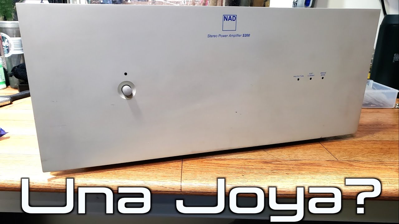 El AMPLIFICADOR DE ALUMINIO!! NAD S200 ?