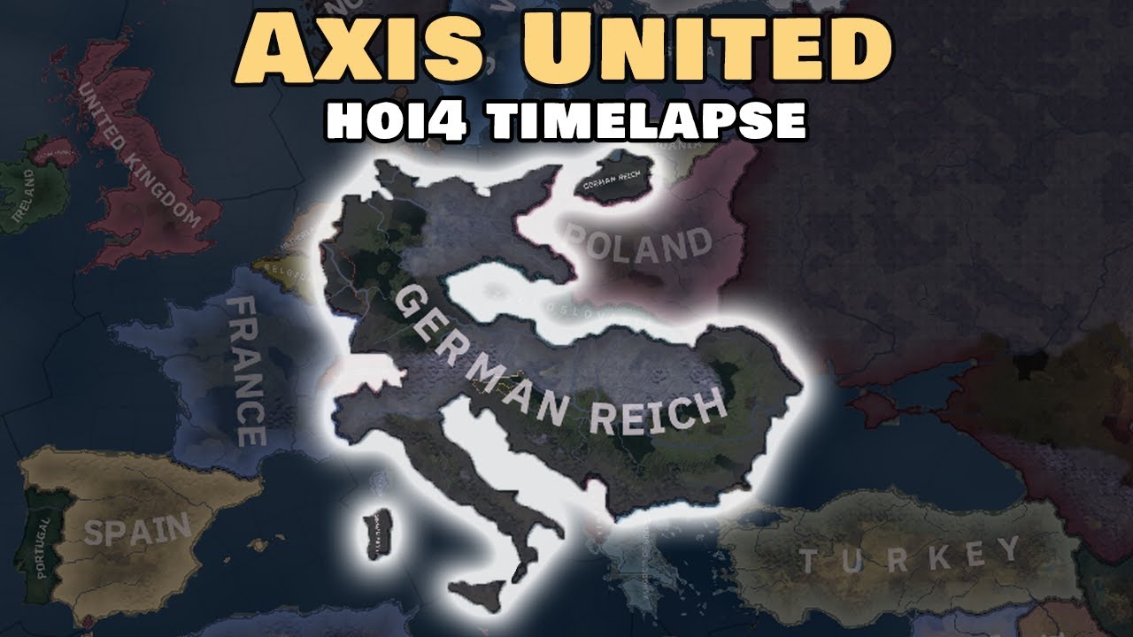 What if The Axis United? | HOI4 timelapse
