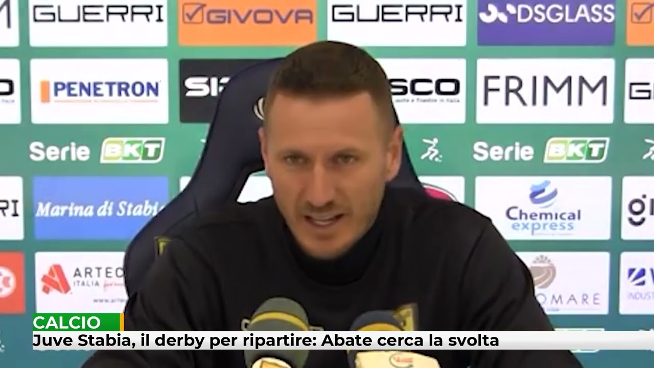 Juve Stabia, il derby per ripartire: Abate cerca la svolta