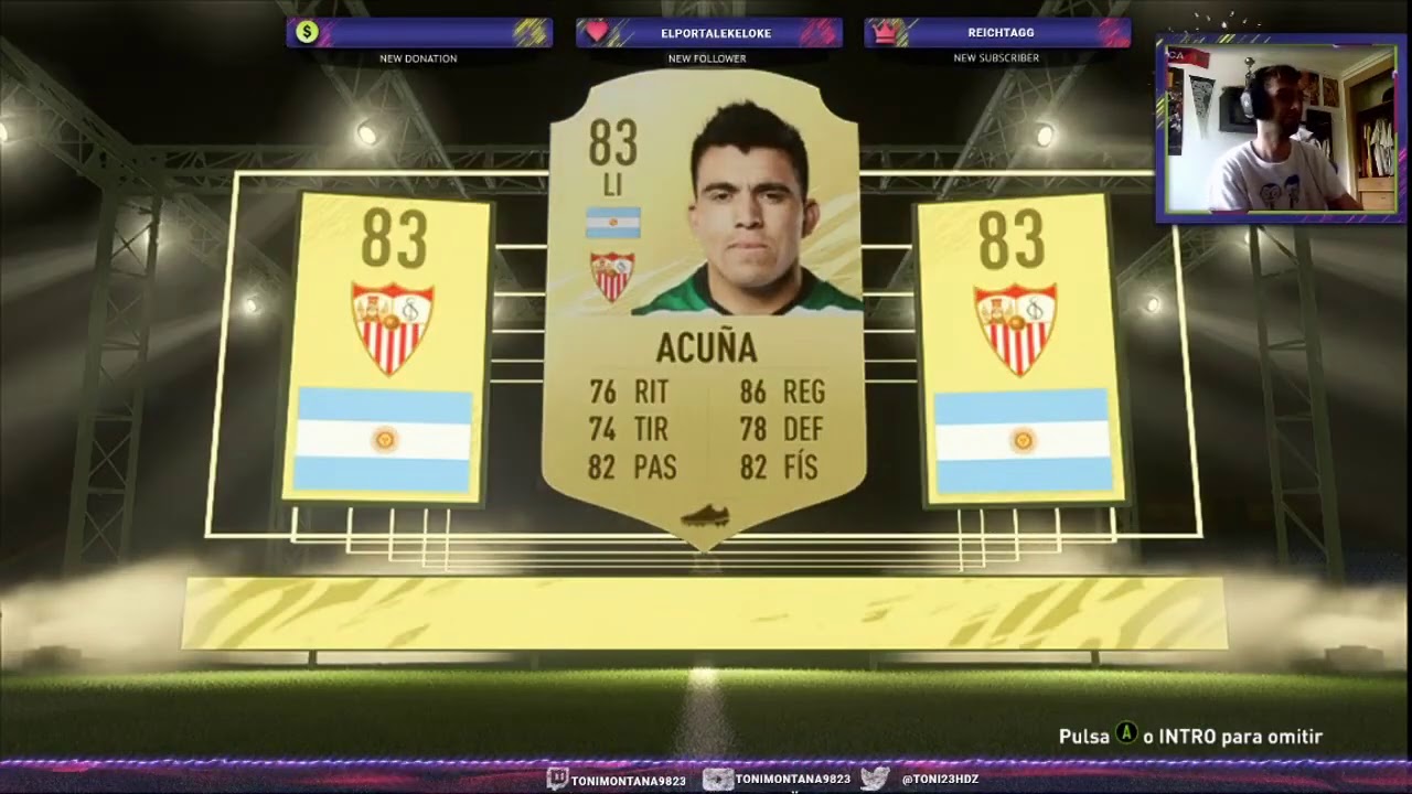 Caminante....BRASILEÑO...!!! Abriendo sobres en FIFA 21 PC
