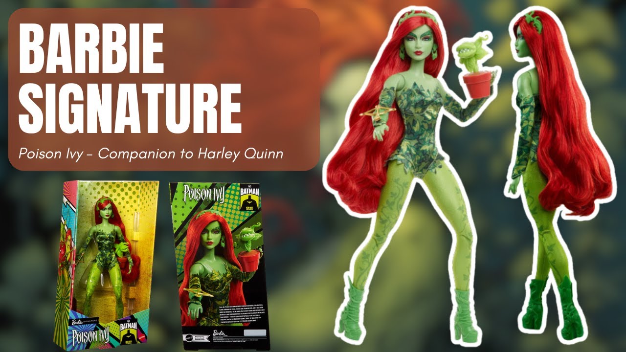 2024 Poison Ivy Barbie Review: 🌿 Unboxing the Botanical Beauty! | 