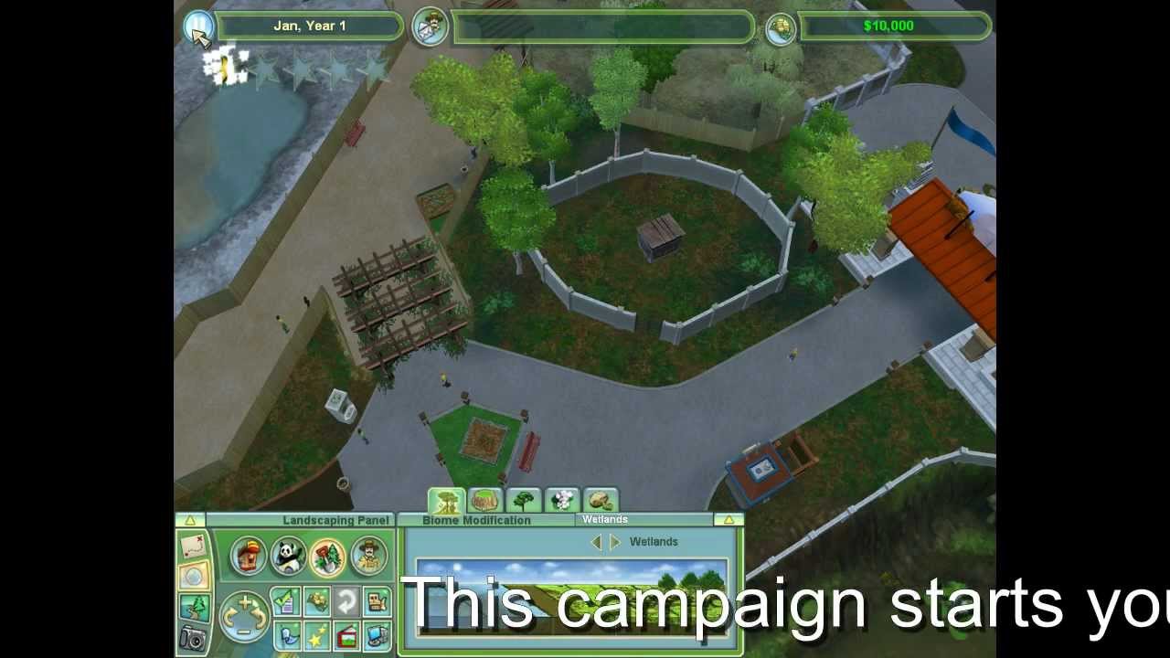How to get unlimited money in Zoo Tycoon 2 campaigns.