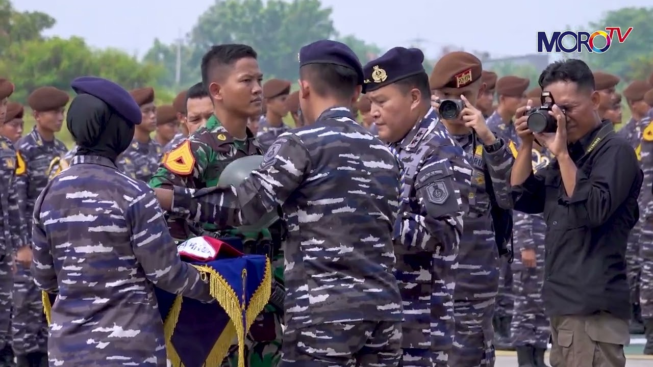 Morotv edisi Taruna AAL Tingkat IV Korps Marinir Laksanakan Terjun Para Dasar