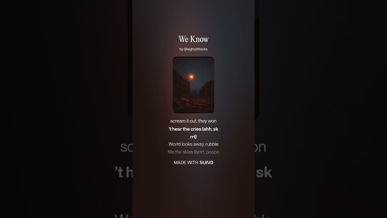 We Know 3 #trap #rap #hiphop #music #newmusic #aighosttracks