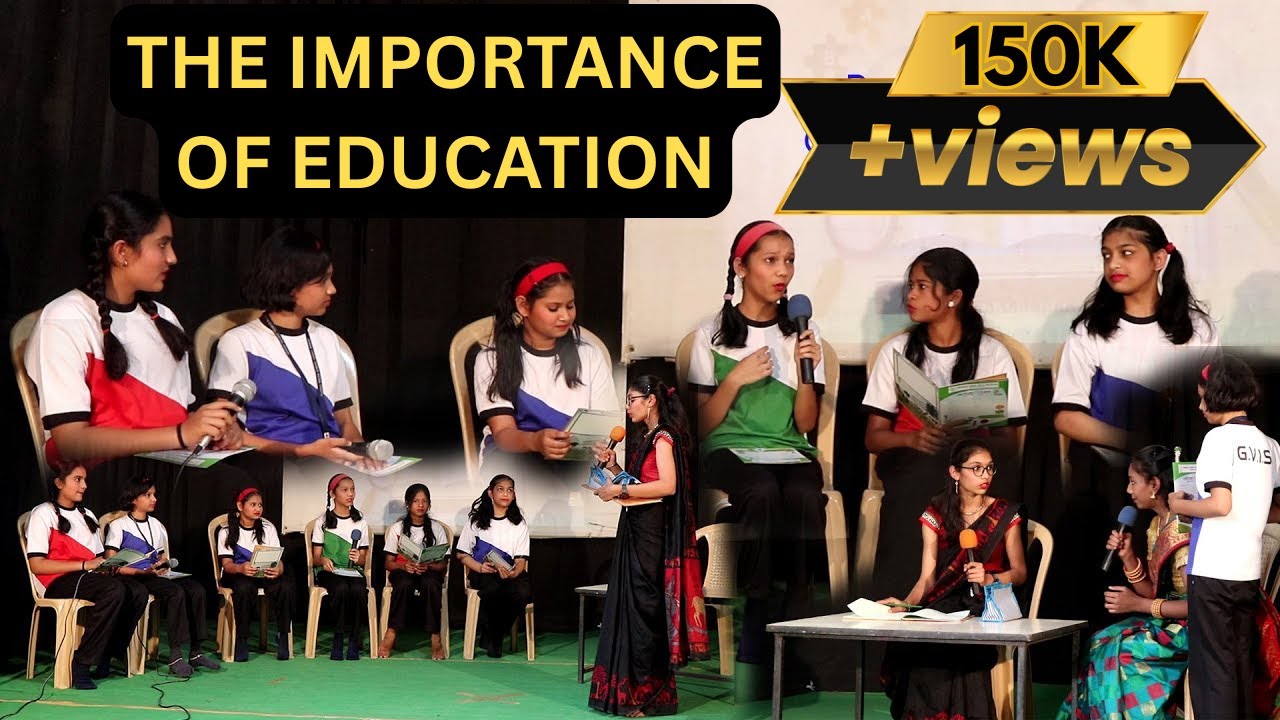 Importance of Education | English Drama | Grade 7 th | Performed by Global Vision School Student