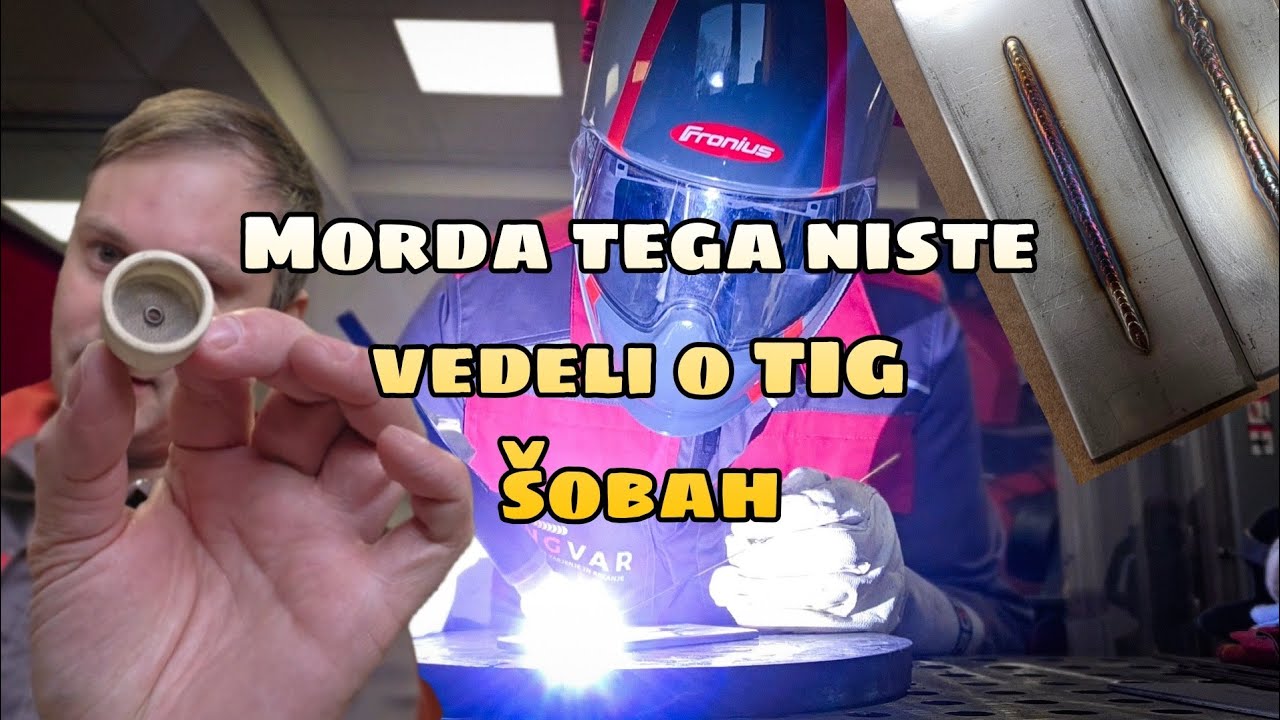 TIG šobe in stabilnost taline