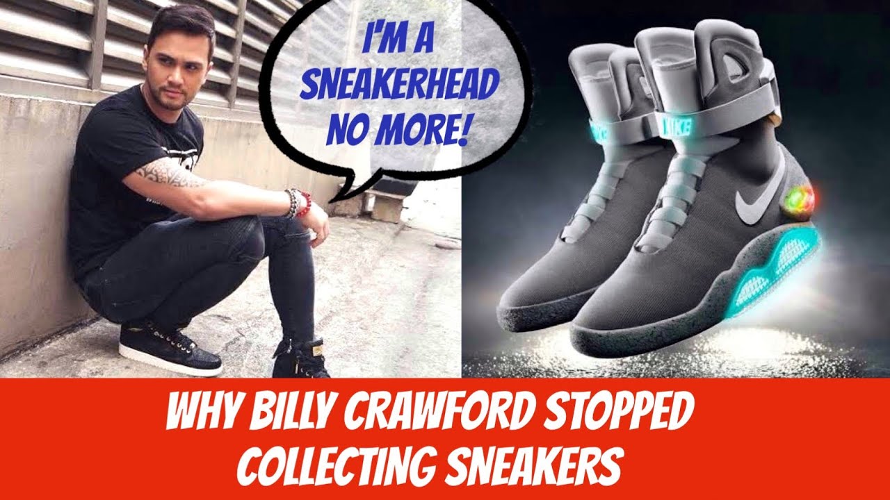 WHY BILLY CRAWFORD GAVE UP HIS SNEAKER COLLECTION