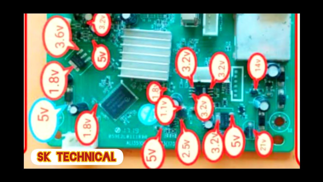 Chaina #receiver #F1F2 All powe supply voltage  how to checking ..⚡