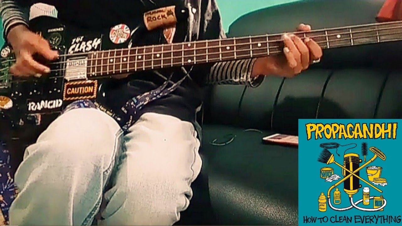 PROPAGANDHI - SKA SUCKS BASS COVER