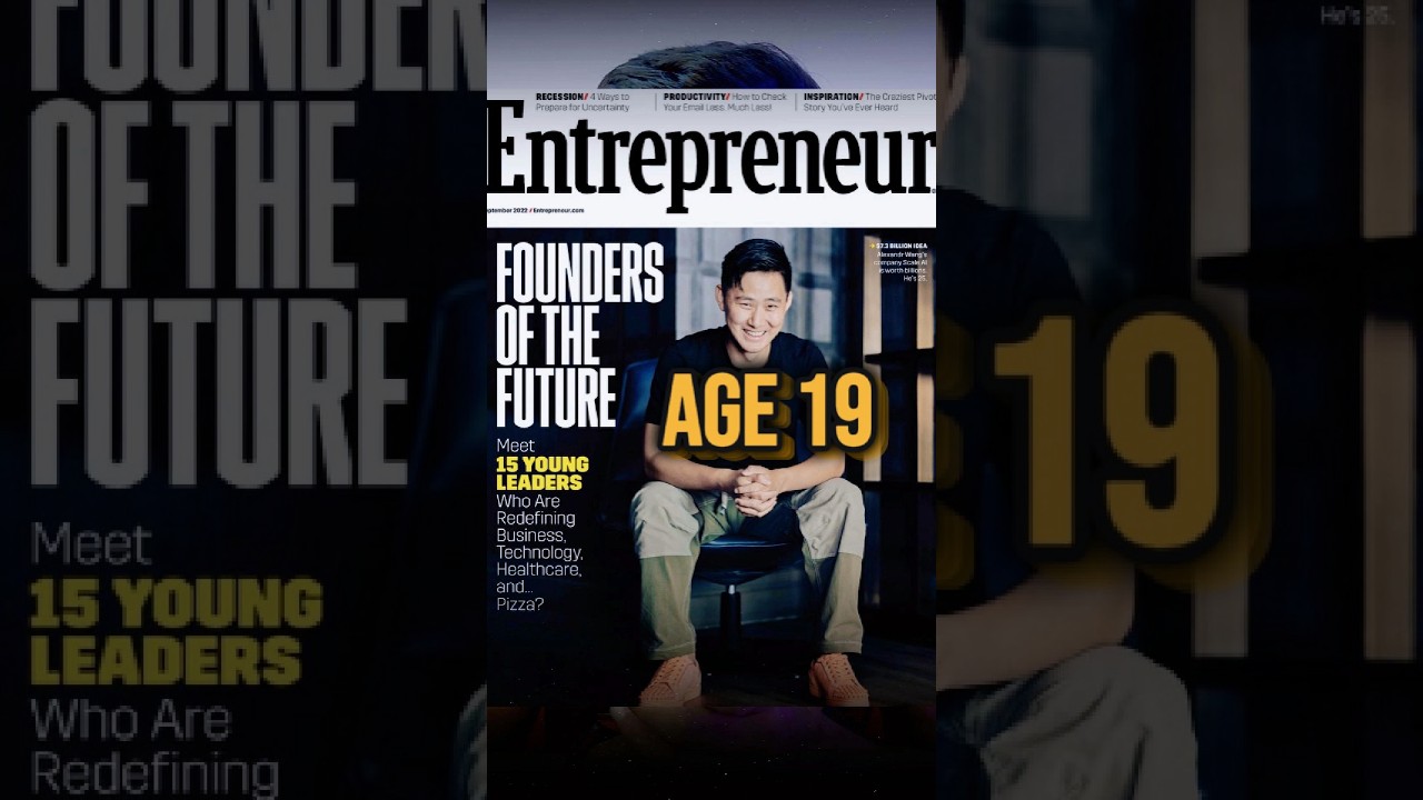 He left college to build a $15 billion company🏢