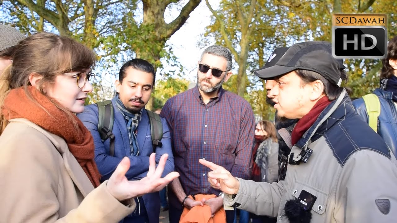 Eat Humans!? Mansur vs Vegan Girl | Speakers Corner | Hyde Park