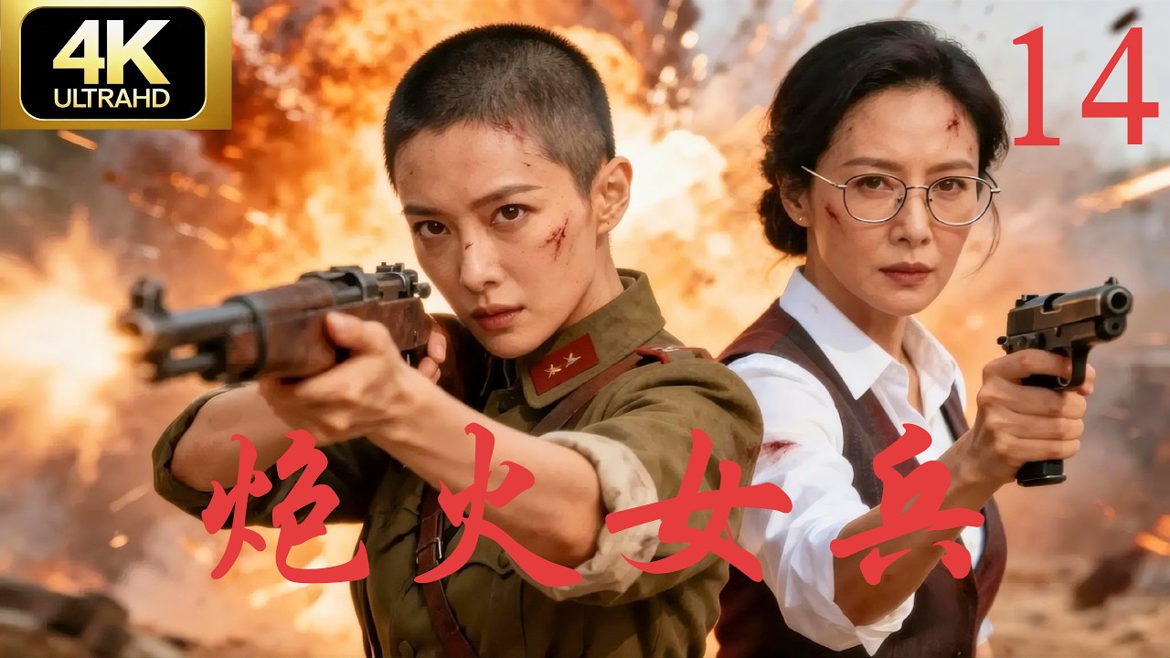 【4K战争剧】《炮火女兵》第14集｜必看经典连续剧完整版💥