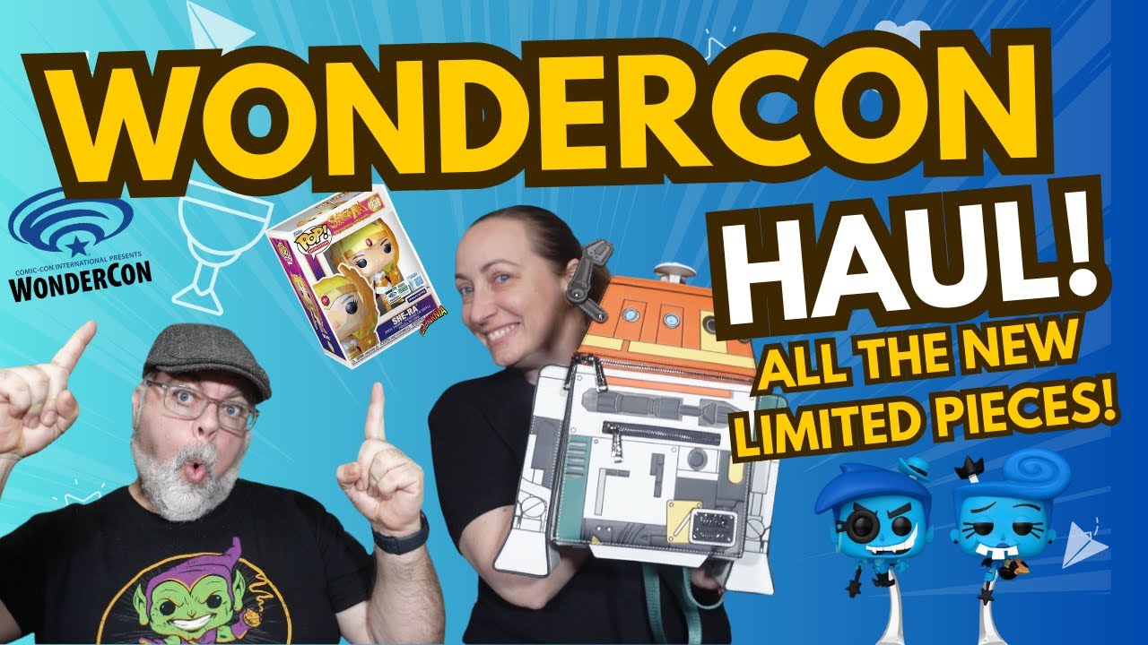 All the Limited WonderCon Funko Pops! Limited Star Wars Loungefly | Funko Art Surprise