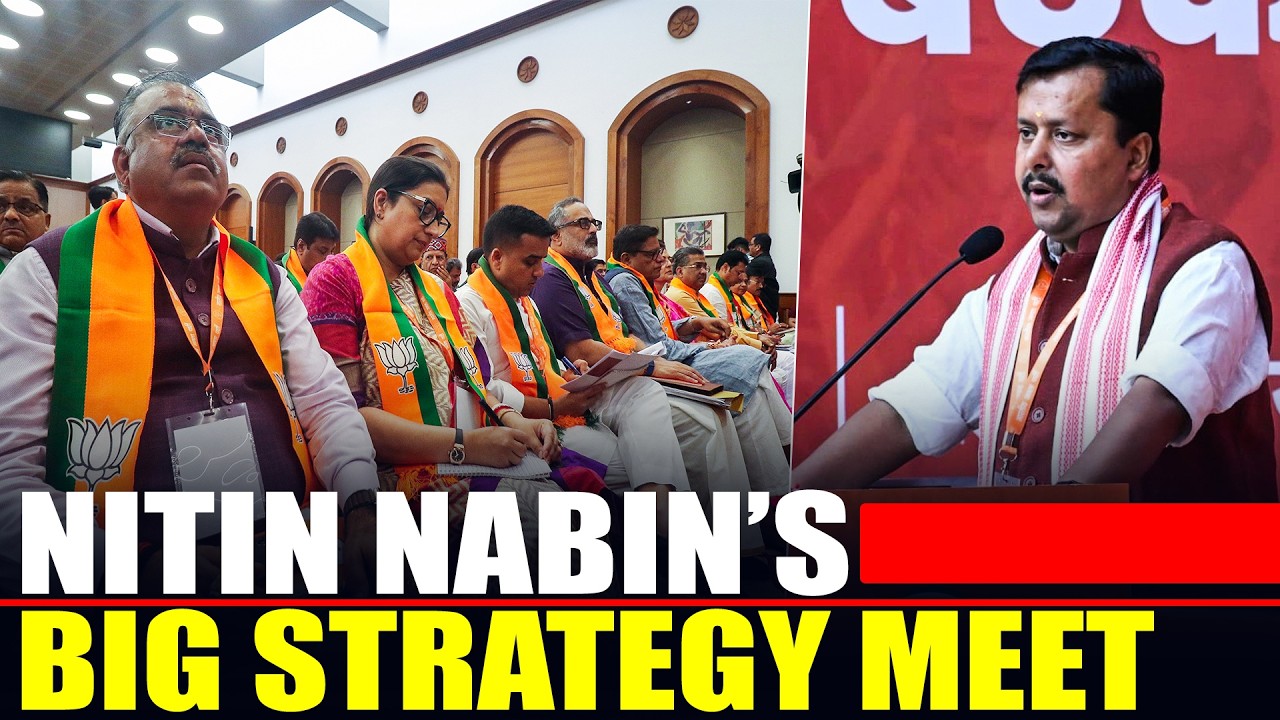 LIVE: BJP chief Nitin Nabin's new team holds first meet, gears up for 2027 Assembly polls