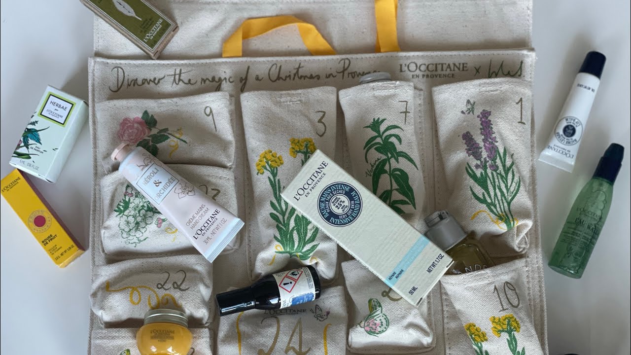 Позор! Адвент календарь от L'occitane 