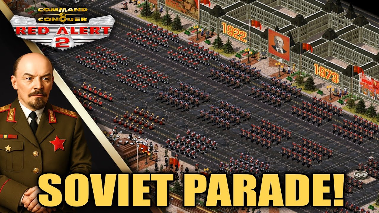 Soviet Military Parade After MASSIVE Victory! | RED ALERT 2