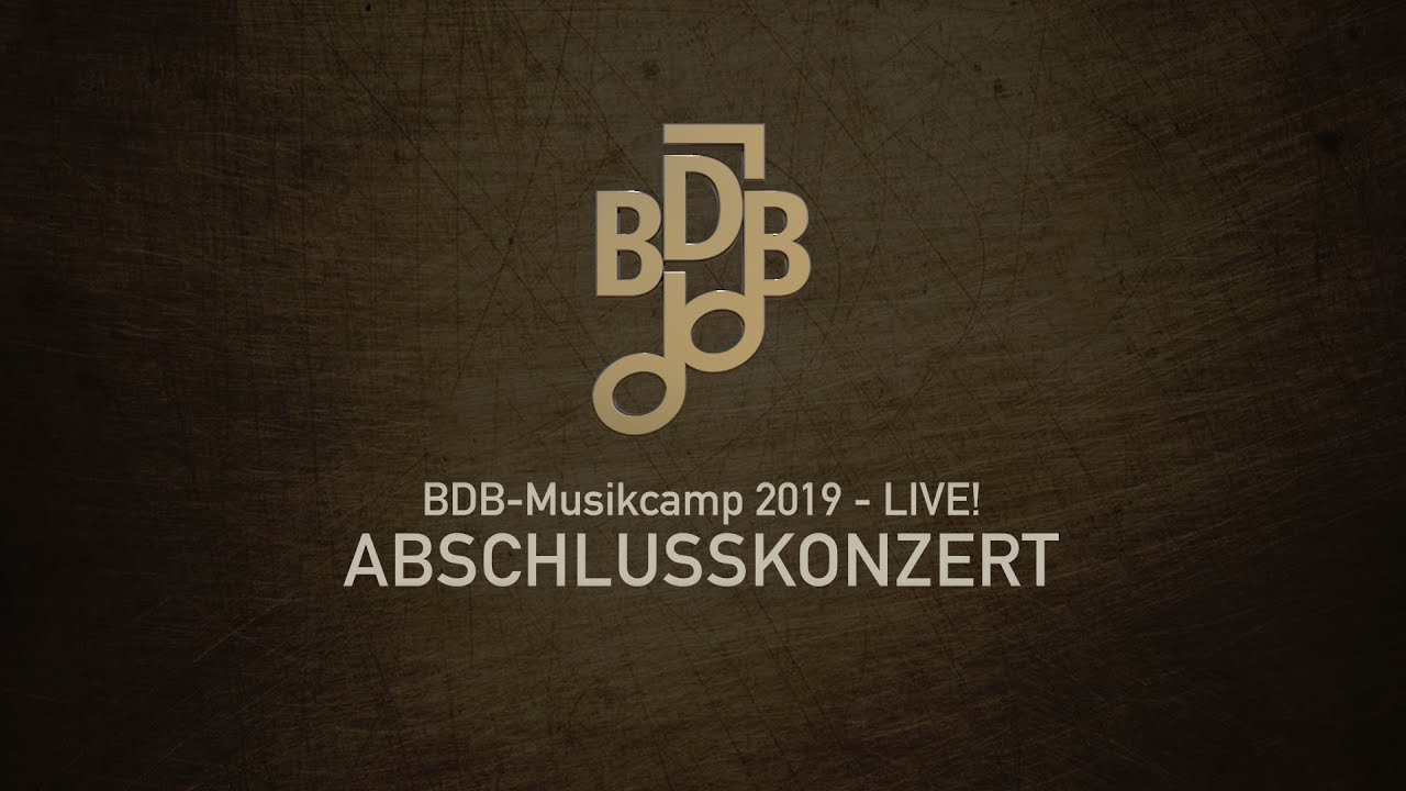 Abschlusskonzert des BDB-Musikcamp 2019 im Livestream
