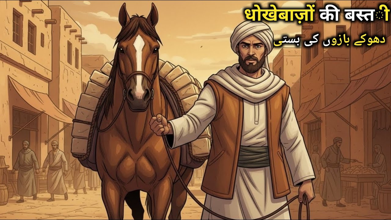 नेक ताजिर और  धोखेबाज़ों की बस्ती | सबक़ आमोज़ पुरानी कहानी | ईमानदारी की जीत @IslamicQisseinHindi 