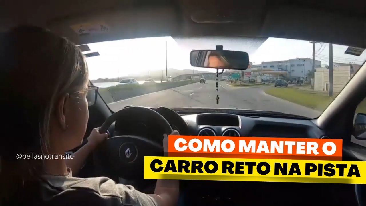COMO MANTER O CARRO RETO NA PISTA