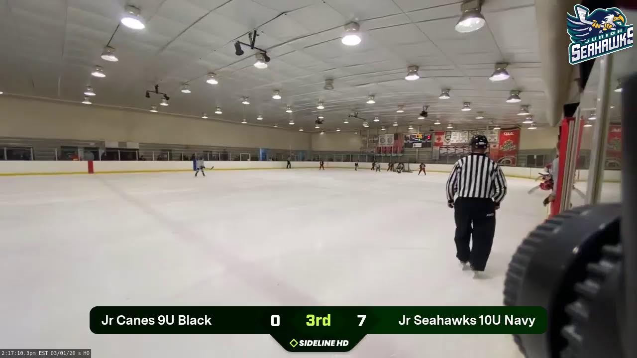 Jr Seahawks 10U Navy vs. Jr Canes 9U Black (2026.03.01)