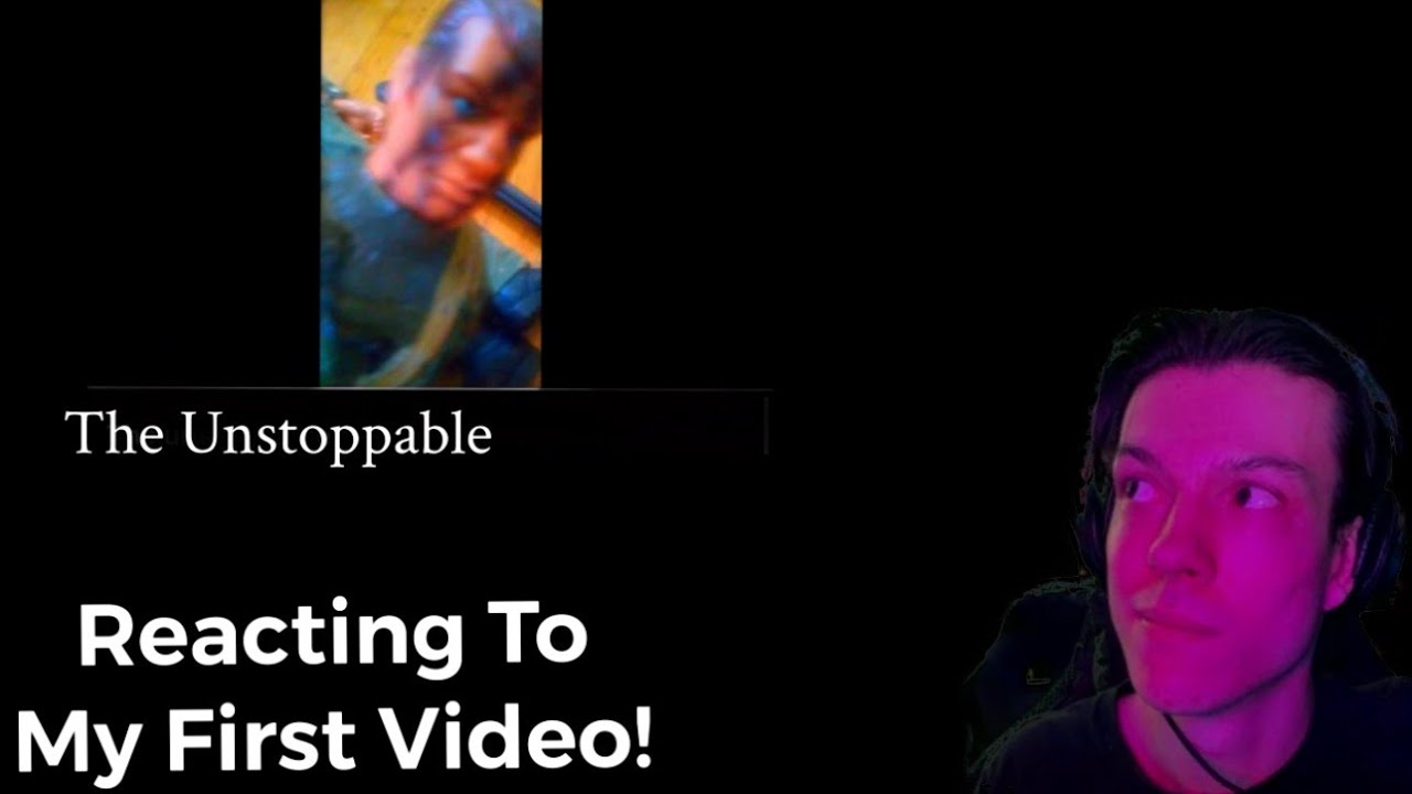 Reacting To My First Ever Youtube Video!