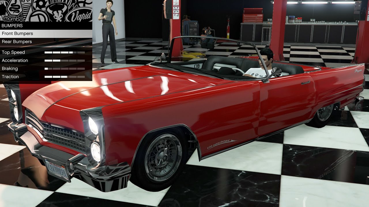 GTA 5 - OG Vehicle Customization - Vapid Peyote (Ford Thunderbird)