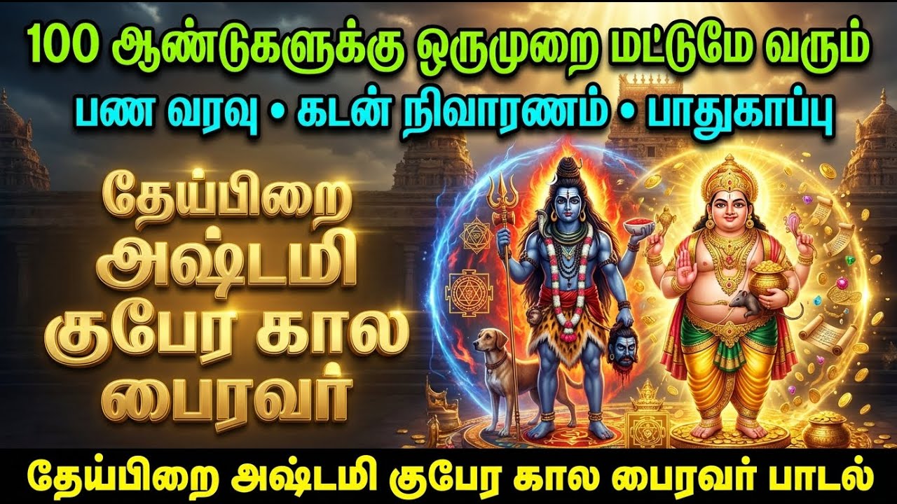 தேய்பிறை அஷ்டமி குபேர கால பைரவர் 🔥 | Theipirai Kubera Kala Bhairavar  | Wealth, Debt & Protection