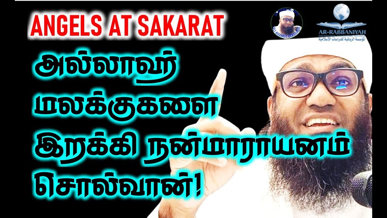 மலக்குகளை அல்லாஹ் இறக்கி நன்மாராய&zwnj;னம் சொல்வான்!