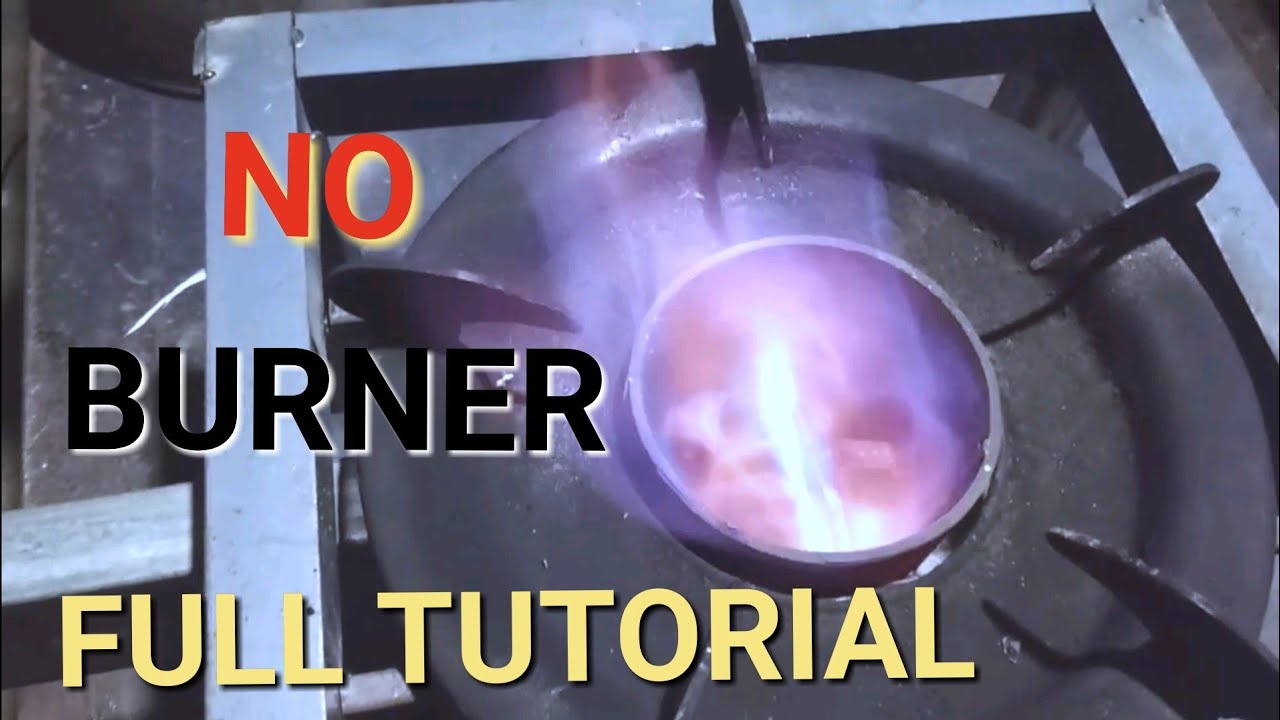 DIY*NO BURNER*HOW TO MAKE STEP BY STEP TUTORIAL WASTE OIL STOVE
