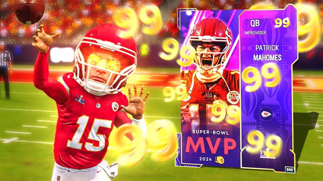 Patrick Mahomes is the first 99 in MUT!