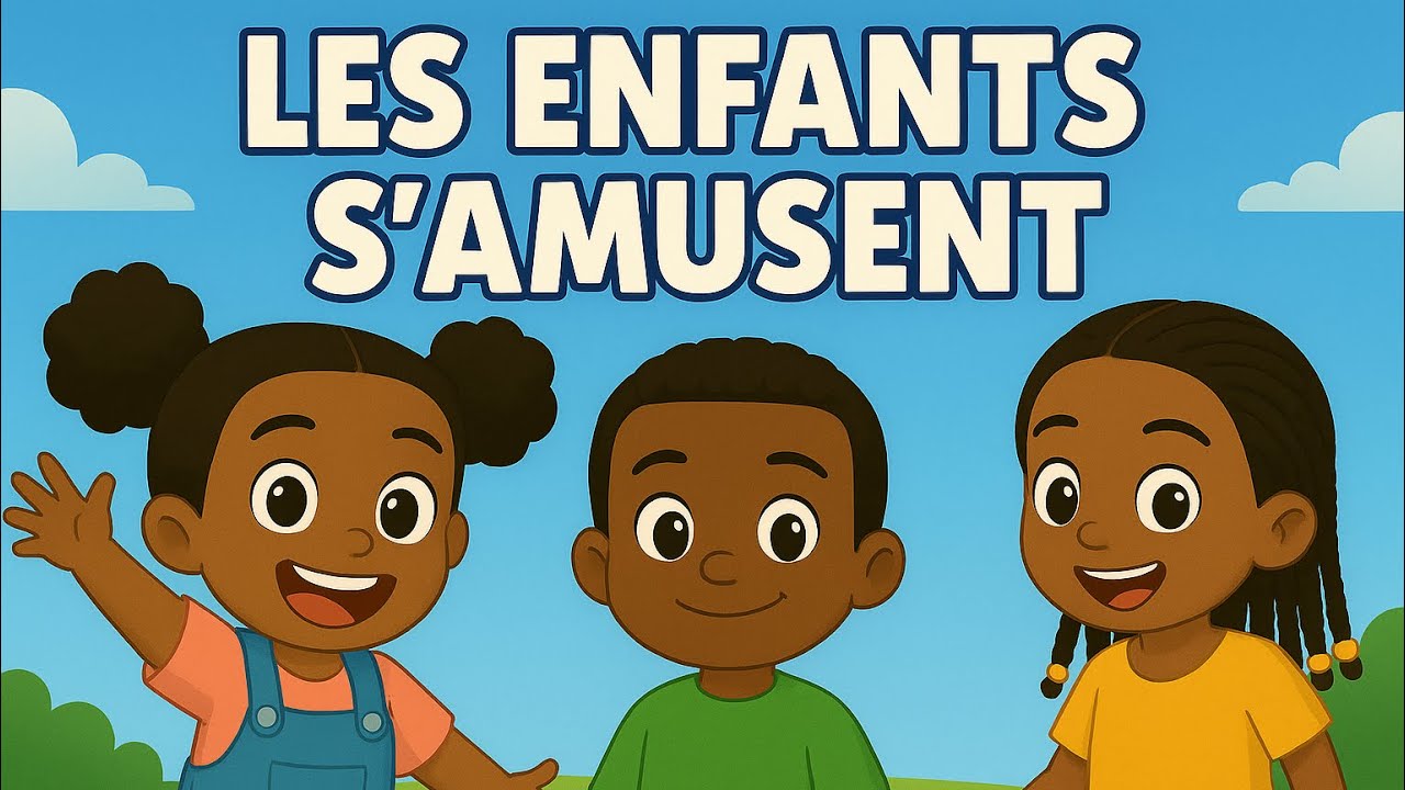 Comptine africaine,  Les Enfants S’Amusent | Comptine Bambara + Français | Les Petits Tambours