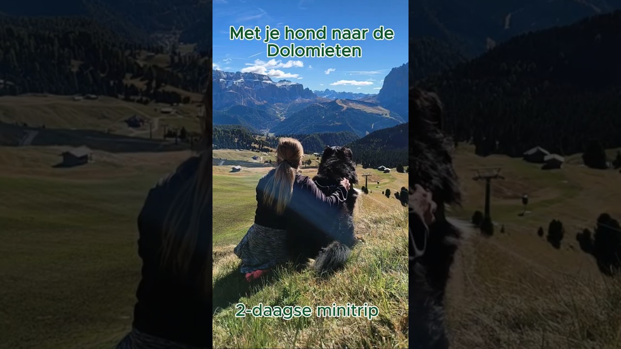 Wandelen met je hond in de Dolomieten - 2 daagse minitrip #dolomieten #traveldog #seceda