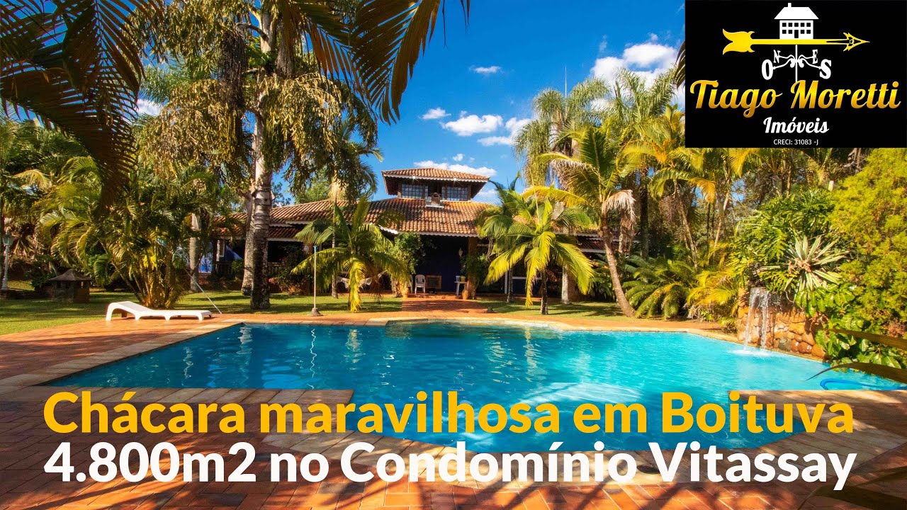 Chácara 4.800,00 m² em Condomínio Vitassay Boituva-SP