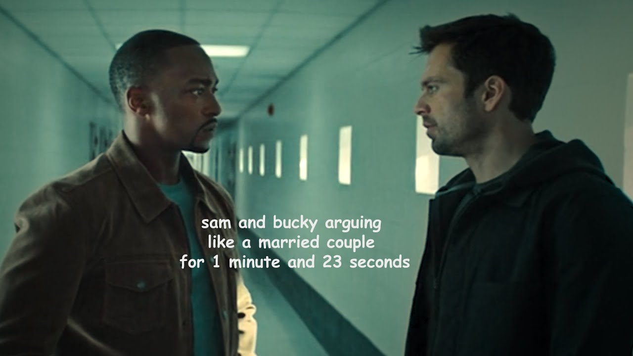 sam and bucky arguing like a married couple for 1 minute and 23 seconds (ep 3)